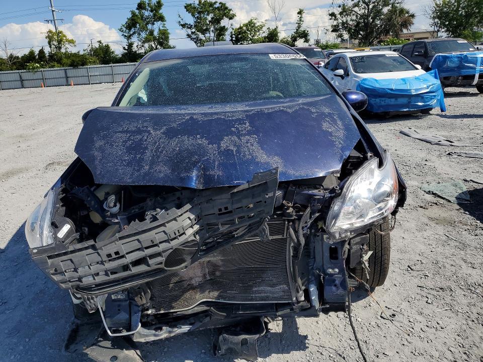 2014 Toyota Prius VIN JTDKN3DU8E1736789 COPART salvage auction — FRONT END, Fl - Cert Of Title Slvg Rebuildable, sold $850 on 2026-07-14 (photo 5)