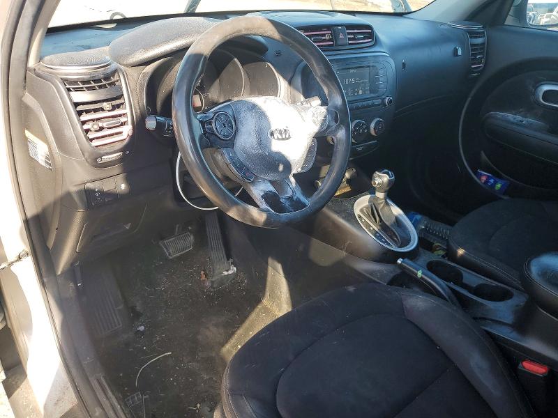 2017 Kia Soul VIN KNDJN2A28H7477005 COPART salvage auction — FRONT END, Id - Salvage Certificate Of Title, sold $325 on 2026-07-14 (photo 8)