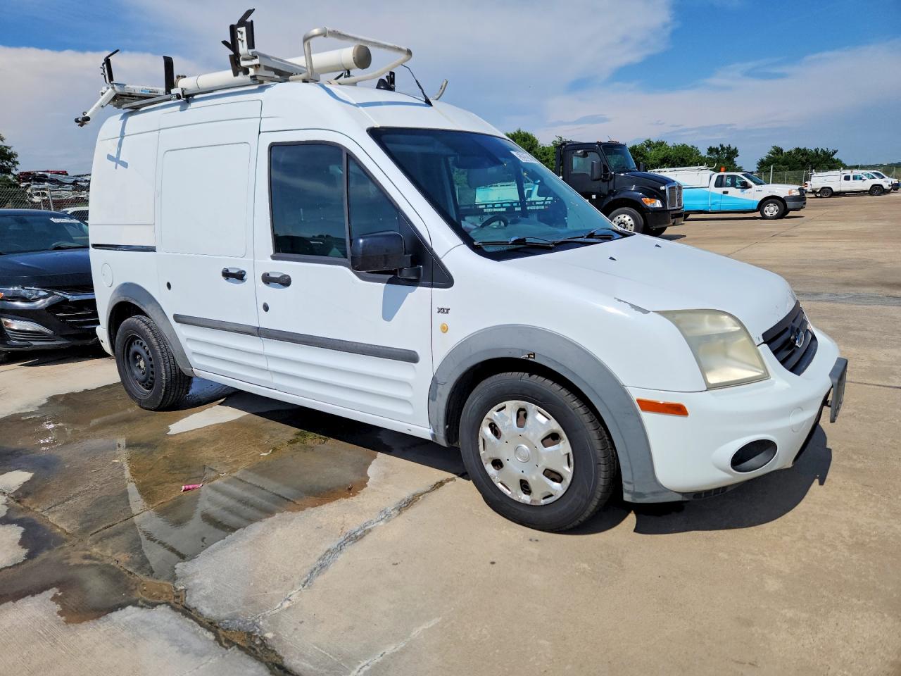 2013 Ford Transit Connect VIN NM0LS7BN5DT135131 COPART salvage auction — Normal Wear, TX - CERTIFICATE OF TITLE, sold $3,150 on 2026-07-09 (photo 4)