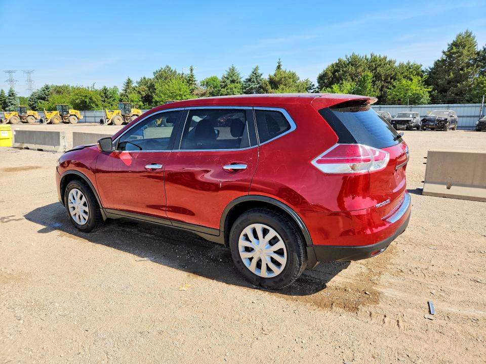 2015 Nissan Rogue VIN KNMAT2MT0FP518430 COPART salvage auction — FRONT END, Il - Salvage Certificate, sold $600 on 2026-07-21 (photo 2)