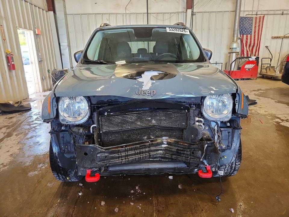 2016 Jeep VIN ZACCJBCT2GPD99428 COPART salvage auction — FRONT END, Wi - Junked Vehicle Bill Of Sale, sold $450 on 2026-07-20 (photo 5)