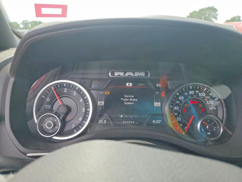 2022 Ram 1500 VIN 1C6SRFFT4NN380660 COPART salvage auction — FRONT END, In - Cert Of Title-Salvage Title, sold $7,300 on 2026-07-27 (photo 9)