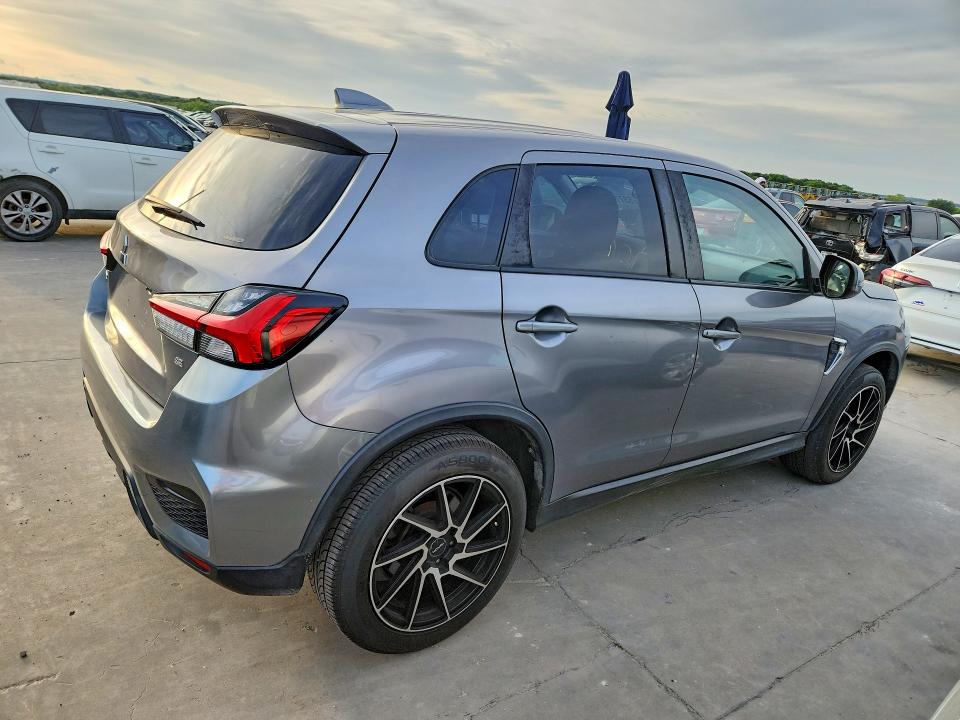 2020 Mitsubishi Outlander VIN JA4AR3AU0LU018700 COPART salvage auction — FRONT END, Tx - Certificate Of Title (P), sold $5,300 on 2026-07-09 (photo 3)
