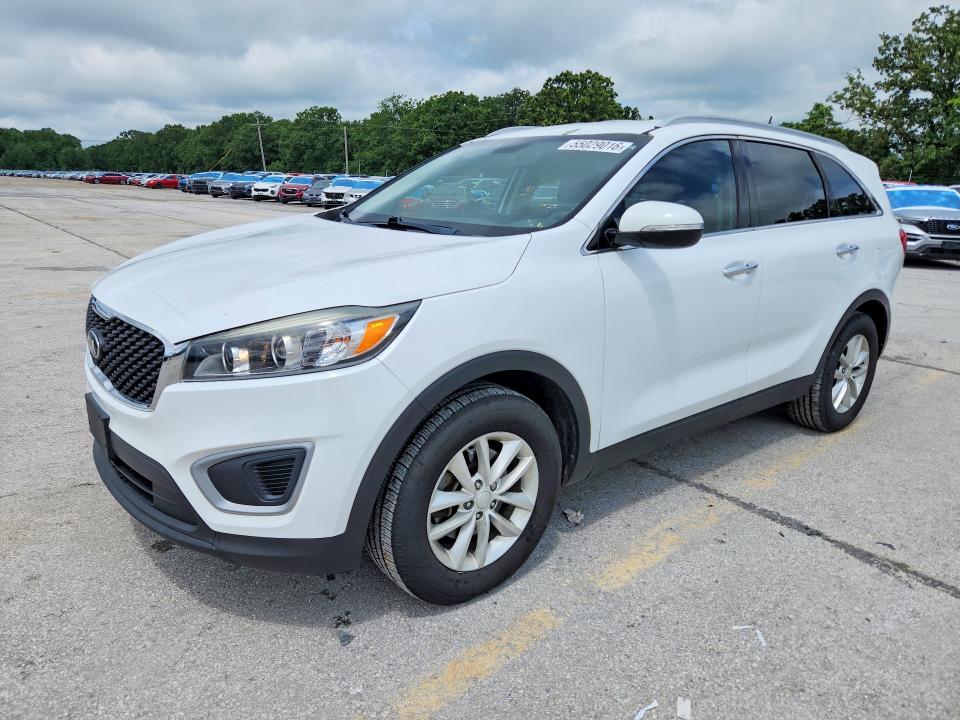 2017 Kia Sorento VIN 5XYPG4A39HG261823 COPART salvage auction — HAIL, Mo - Salvage Certificate Of Title, sold $2,900 on 2026-07-27 (photo 1)