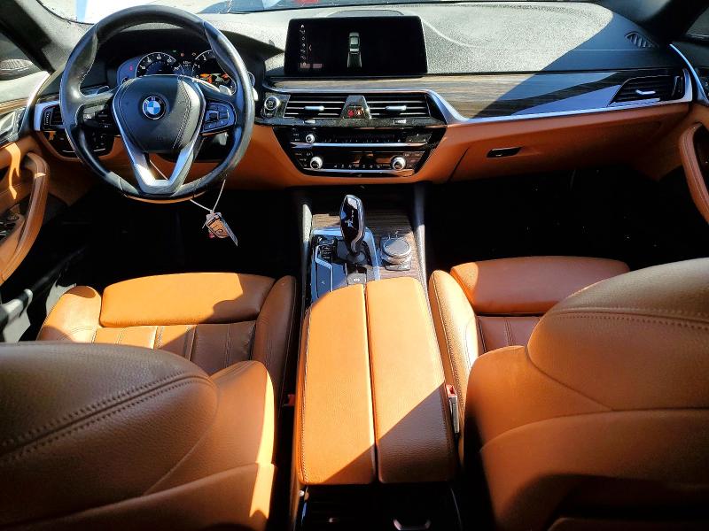 2018 BMW 5er VIN WBAJE5C58JWA97277 COPART salvage auction — REAR END, Ca - Salvage Certificate, sold $10,500 on 2026-07-20 (photo 8)
