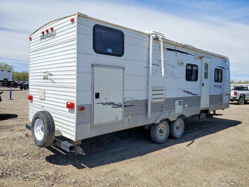 2008 Keys Springdale VIN 4YDT2672383105334 COPART salvage auction — HAIL, MT - CERTIFICATE OF TITLE TOTALED, sold $3,200 on 2026-07-07 (photo 4)