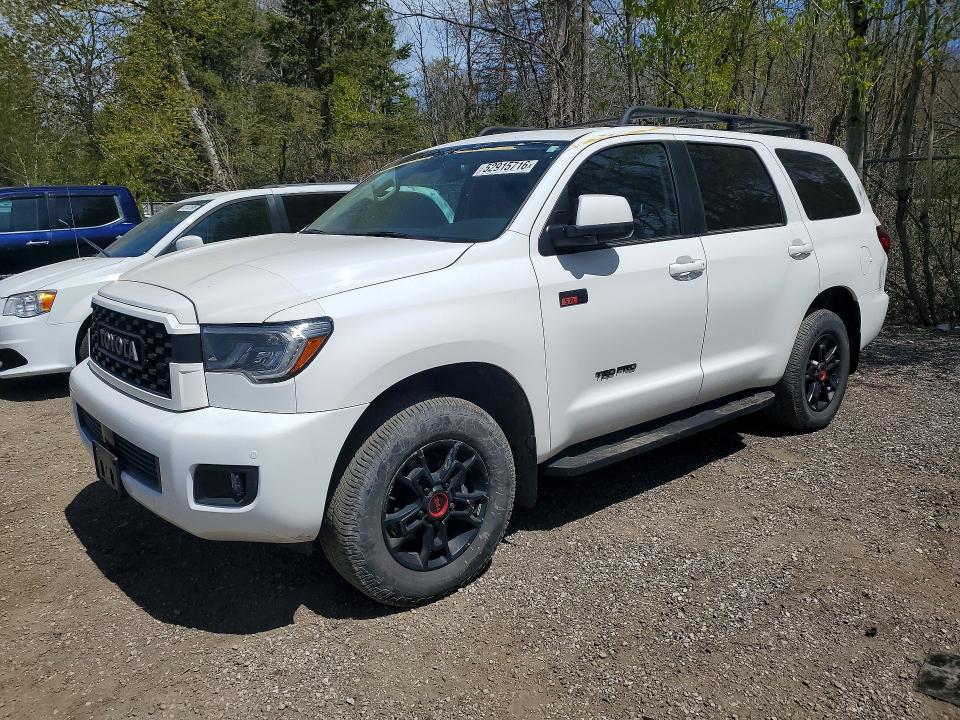 2021 Toyota Sequoia VIN 5TDEY5B14MS185903 COPART salvage auction — VANDALISM, On - Permit No Brand - Unfit, sold $41,000 on 2026-07-03 (photo 1)