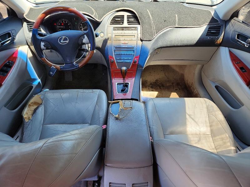 2007 Lexus ES VIN JTHBJ46G472076853 COPART salvage auction — FRONT END, Nc - Salvage Certificate Of Title, sold $750 on 2026-07-08 (photo 8)