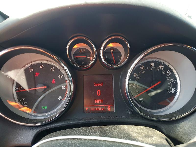 2019 Buick Cascada VIN W04WH3N5XKG381868 COPART salvage auction — FRONT END, GA - CERT OF TITLE-SALVAGE, sold $2,050 on 2026-07-20 (photo 9)