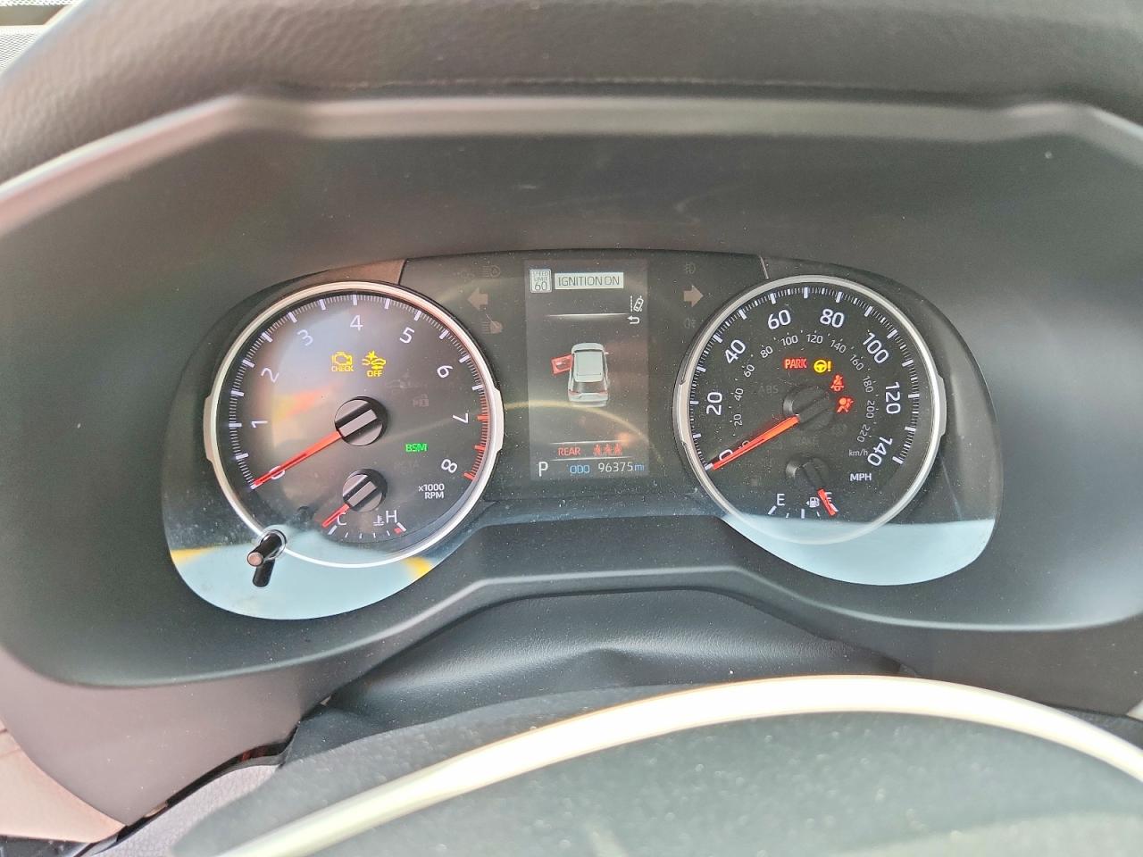 2021 Toyota RAV4 VIN 2T3W1RFV8MW171417 COPART salvage auction — Front End, TX - SALVAGE VEHICLE TITLE, sold $8,600 on 2026-06-25 (photo 9)