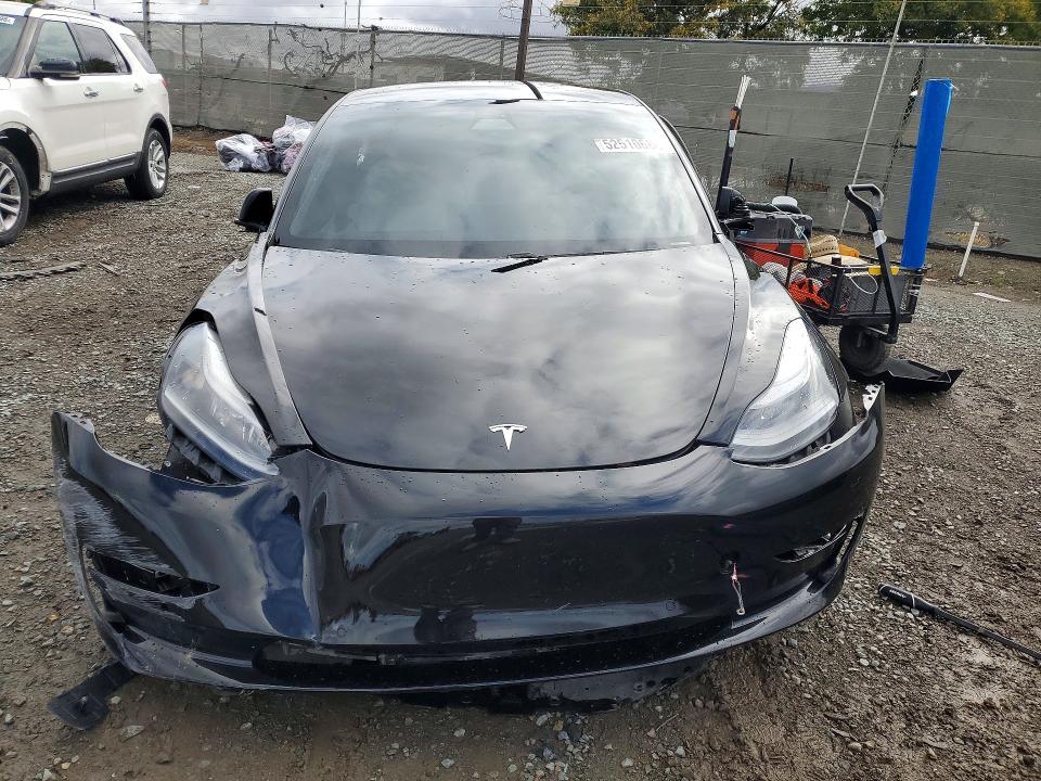 2021 Tesla VIN 5YJ3E1EC6MF936221 COPART salvage auction — FRONT END, Ca - Salvage Certificate, sold $3,250 on 2026-07-24 (photo 5)