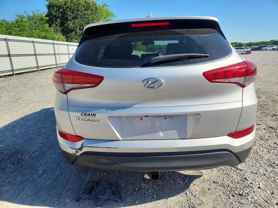 2018 Hyundai Tucson VIN KM8J33A46JU651685 COPART salvage auction — FRONT END, Ar - Cert Of Title-Salvage, sold $3,300 on 2026-07-08 (photo 6)