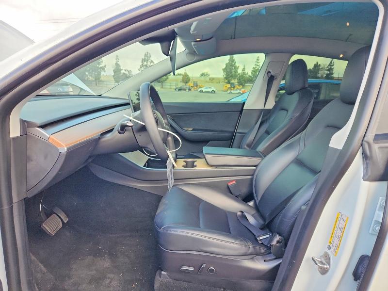2021 Tesla Model y VIN 5YJYGDEE2MF086476 COPART salvage auction — REAR END, Ca - Salvage Certificate, sold $150 on 2026-07-28 (photo 7)