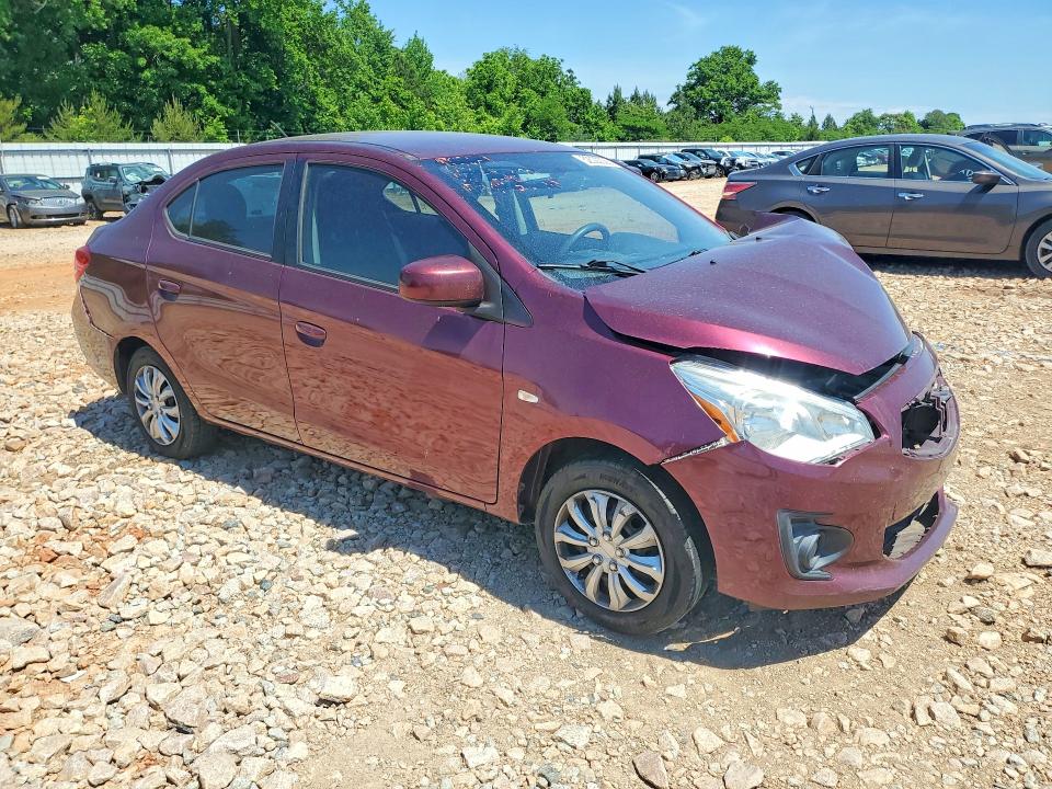 2017 Mitsubishi VIN ML32F3FJ7HH000280 COPART salvage auction — FRONT END, Nc - Salvage Certificate Of Title, sold $300 on 2026-07-27 (photo 4)