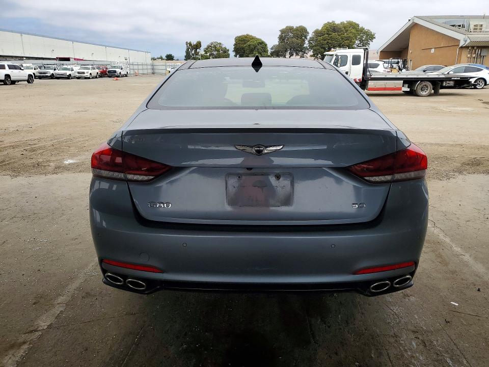 2017 Genesis VIN KMHGN4JF5HU181266 COPART salvage auction — UNDERCARRIAGE, Ca - Dis/Dlr/Exp Only Clean Title, sold $1,650 on 2026-07-30 (photo 6)