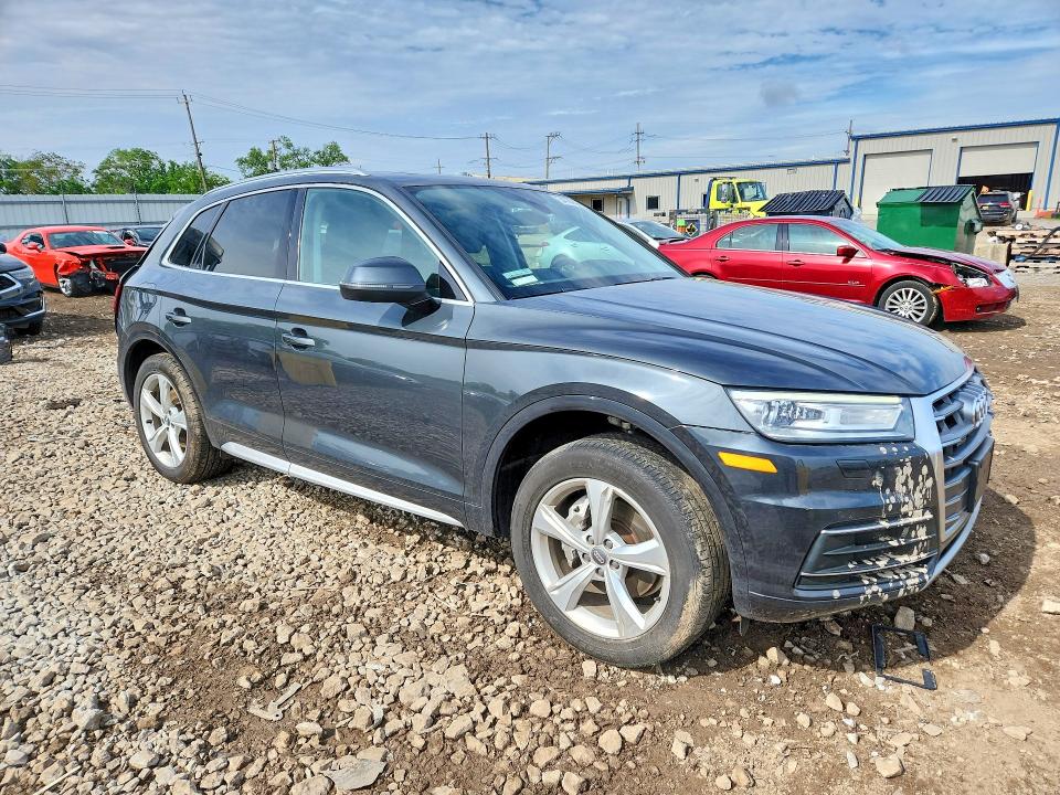2020 Audi VIN WA1ANAFY5L2013855 COPART salvage auction — REAR END, Il - Salvage Certificate, sold $7,300 on 2026-07-17 (photo 4)