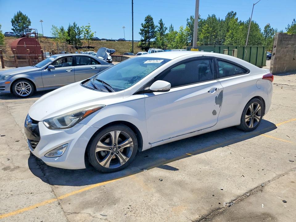 2014 Hyundai Elantra VIN KMHDH6AH6EU029595 COPART salvage auction — SIDE, Sc - Certificate Of Title, sold $225 on 2026-07-02 (photo 1)