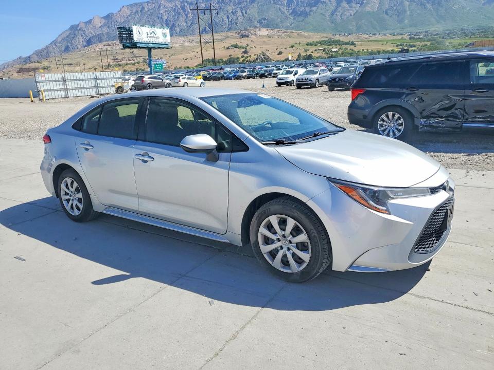 2022 Toyota Corolla VIN JTDEPMAE8N3027584 COPART salvage auction — REAR END, Ut - Salvage Certificate, sold $7,000 on 2026-07-27 (photo 4)