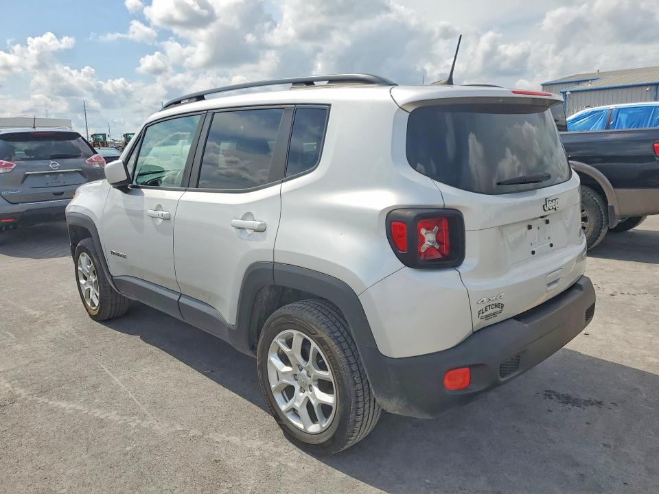 2018 Jeep Renegade VIN ZACCJBBB7JPJ21525 COPART salvage auction — MINOR DENT/SCRATCHES, Ok - Certificate Of Title-Junked, sold $1,850 on 2026-07-04 (photo 2)