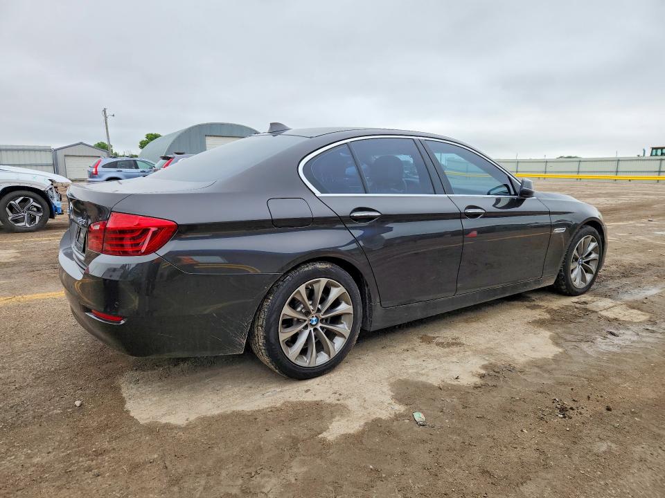2016 BMW 5er VIN WBA5A5C51GD528962 COPART salvage auction — HAIL, Tx - Certificate Of Title, sold $3,300 on 2026-07-27 (photo 3)