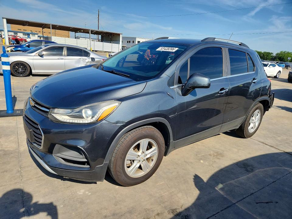 2018 Chevrolet VIN KL7CJLSB8JB727092 COPART salvage auction — REAR END, Tx - Bonded Title - Salvage, sold $1,250 on 2026-07-02 (photo 1)