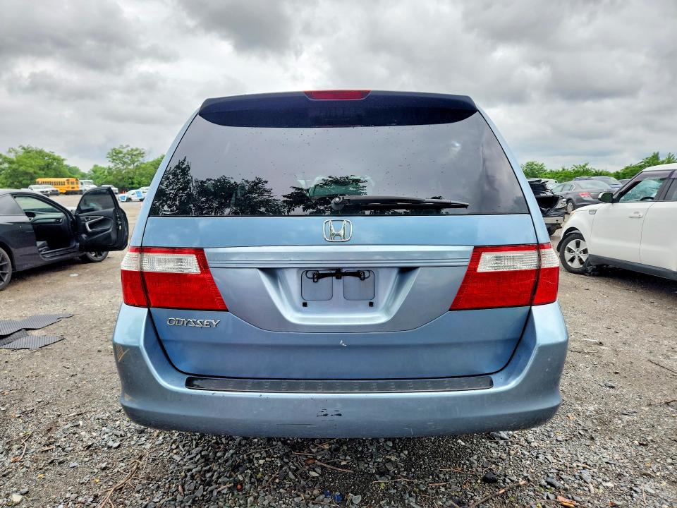 2007 Honda Odyssey VIN 5FNRL38487B005255 COPART salvage auction — FRONT END, MD - CERT OF SALVAGE > 75% DAMAGE, sold $500 on 2026-07-09 (photo 6)