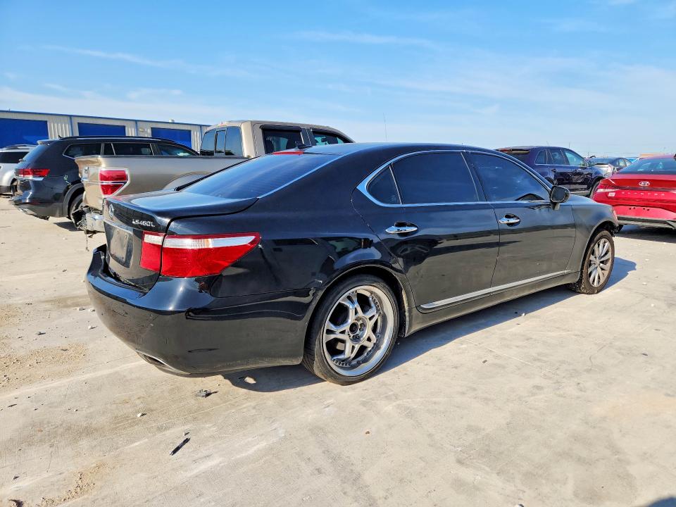 2007 Lexus Ls 460 VIN JTHGL46F675002887 COPART salvage auction — ALL OVER, TX - SALVAGE VEHICLE TITLE, sold $975 on 2026-07-31 (photo 3)