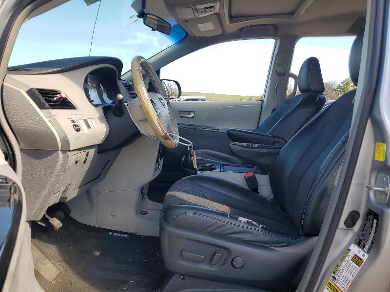 2011 Toyota Sienna VIN 5TDXK3DC8BS114990 COPART salvage auction — FRONT END, Ny - Mv-907A Salvage Certificate, sold $2,400 on 2026-07-08 (photo 7)