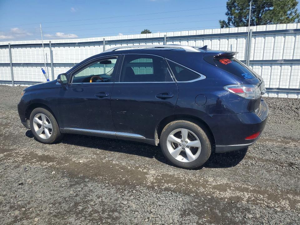 2010 Lexus Rx 350 VIN 2T2BK1BA6AC025485 COPART salvage auction — MINOR DENT/SCRATCHES, Id - Certificate Of Title, sold $2,050 on 2026-07-09 (photo 2)