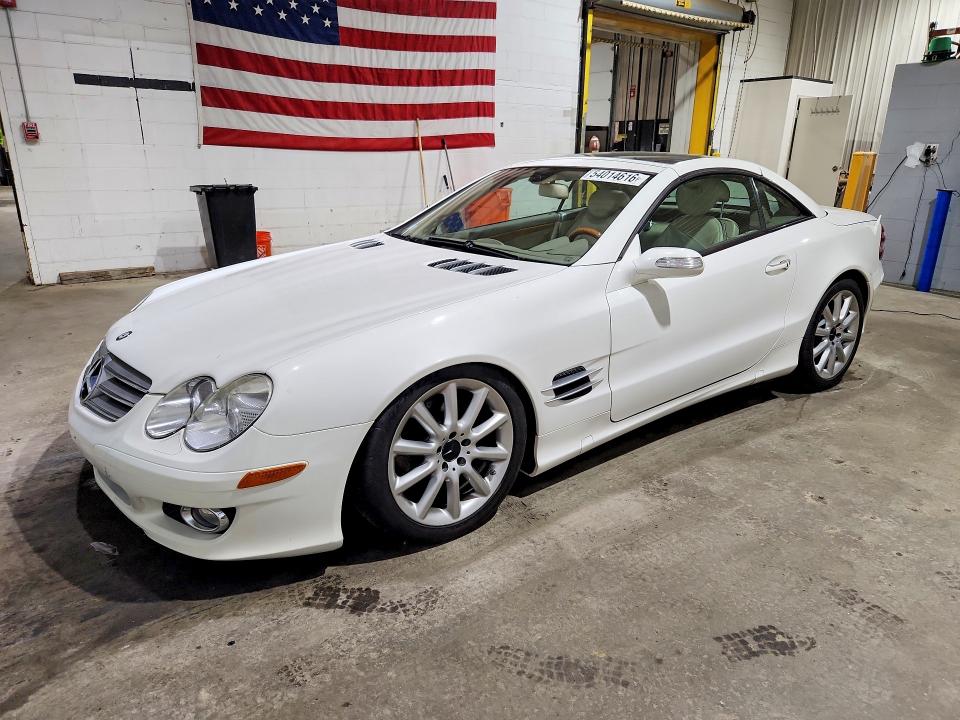 2007 Mercedes-benz Sl-class VIN WDBSK71F67F126528 COPART salvage auction — FRONT END, Nh - Cert Of Title-Salvage, sold $2,200 on 2026-07-02 (photo 1)