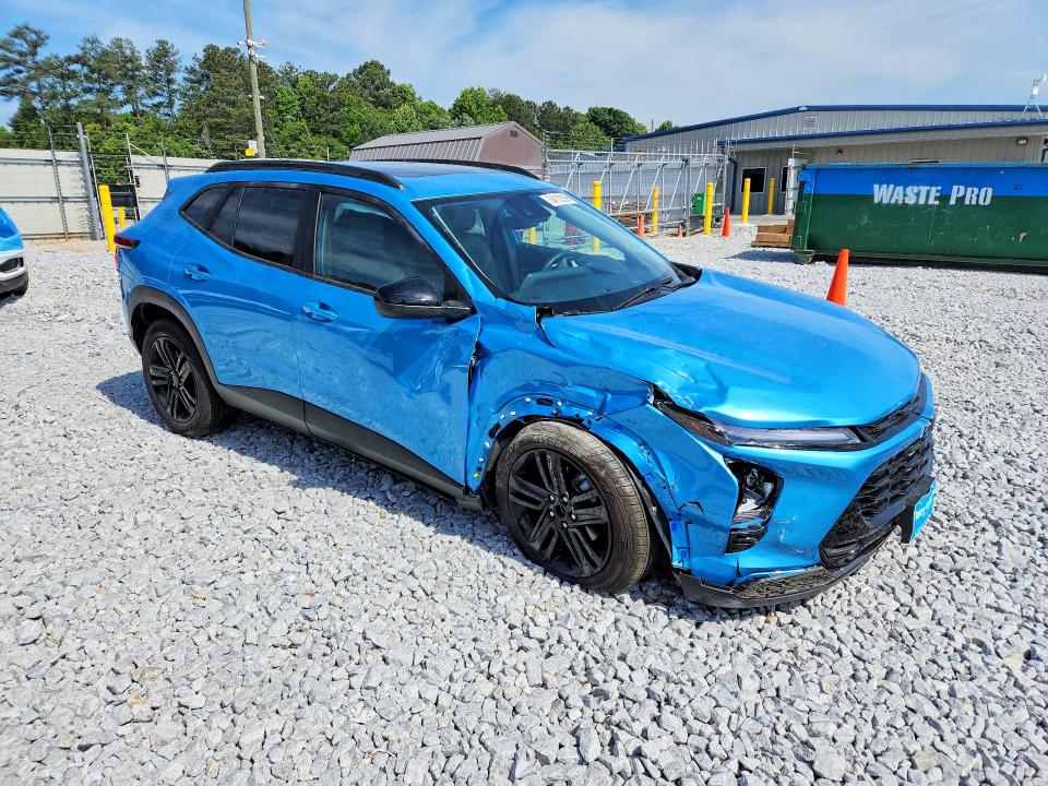2025 Chevrolet Trax VIN KL77LKEP8SC031924 COPART salvage auction — FRONT END, Ga - Cert Of Title-Salvage, sold $5,300 on 2026-07-21 (photo 4)