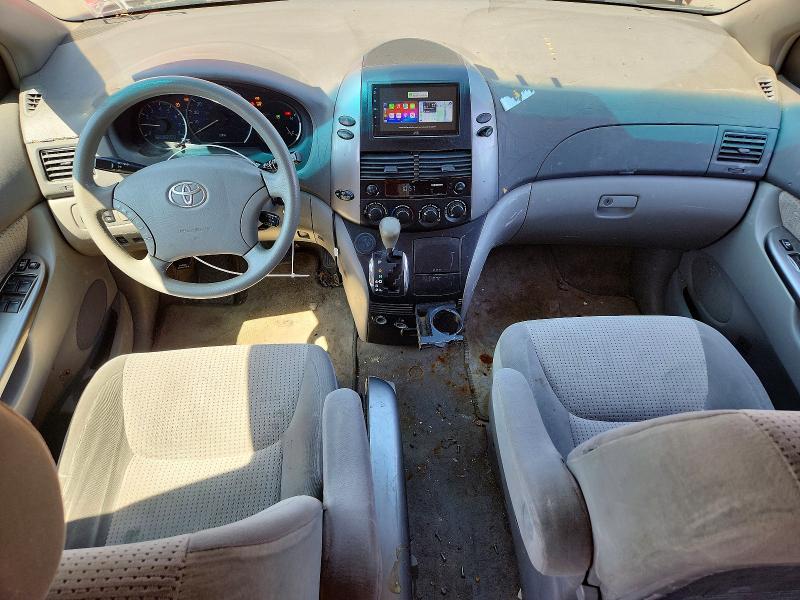 2007 Toyota Sienna VIN 5TDZK23C57S074251 COPART salvage auction — REAR END, NY - MV-907A SALVAGE CERTIFICATE, sold $80 on 2026-07-22 (photo 8)
