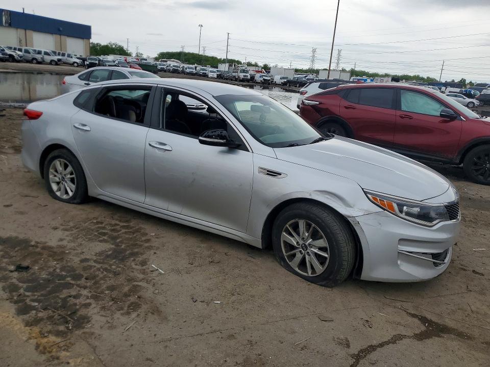 2016 Kia VIN KNAGT4L37G5117541 COPART salvage auction — FRONT END, Oh - Cert Of Title-Salvage, sold $725 on 2026-07-07 (photo 4)