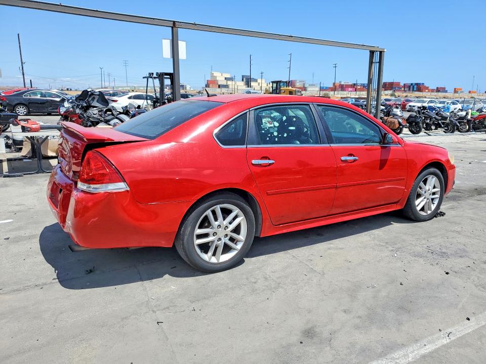2013 Chevrolet Impala VIN 2G1WC5E31D1221983 COPART salvage auction — REAR END, Ca - Salvage Certificate, sold $375 on 2026-07-08 (photo 3)