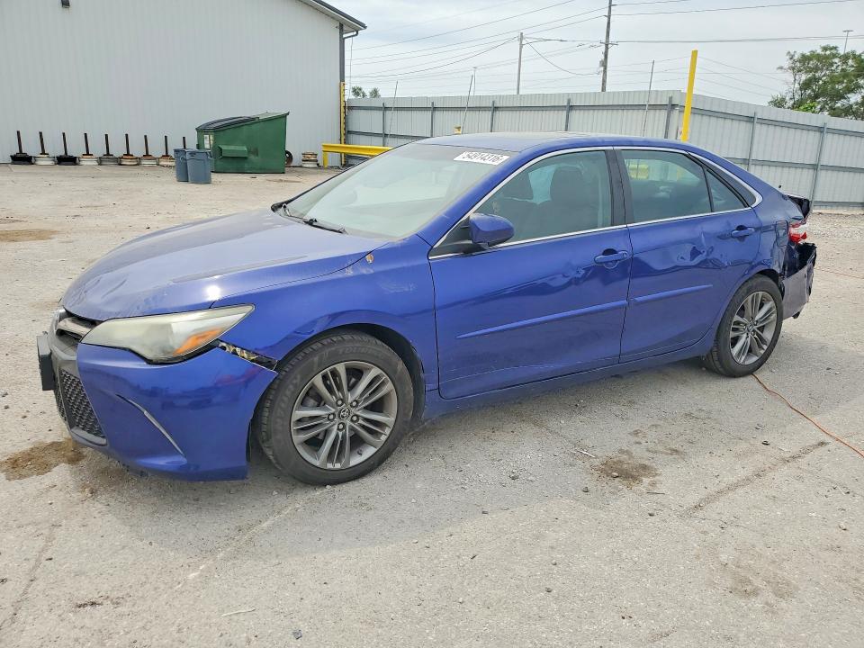 2016 Toyota Camry VIN 4T1BF1FK7GU567603 COPART salvage auction — SIDE, Ia - Cert Of Title-Salvage Title, sold $1,200 on 2026-07-24 (photo 1)