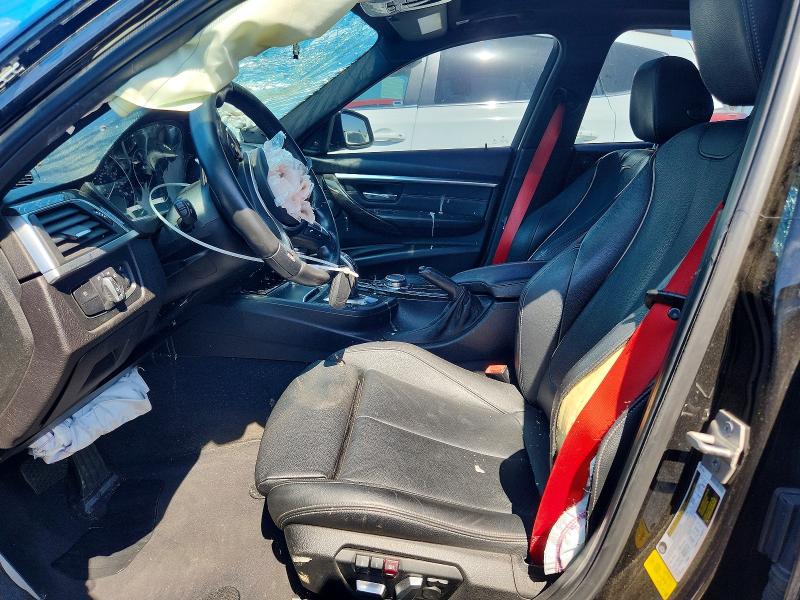 2016 BMW 3er VIN WBA8B3G50GNT62517 COPART salvage auction — FRONT END, Ca - Salvage Certificate, sold $70 on 2026-07-27 (photo 7)