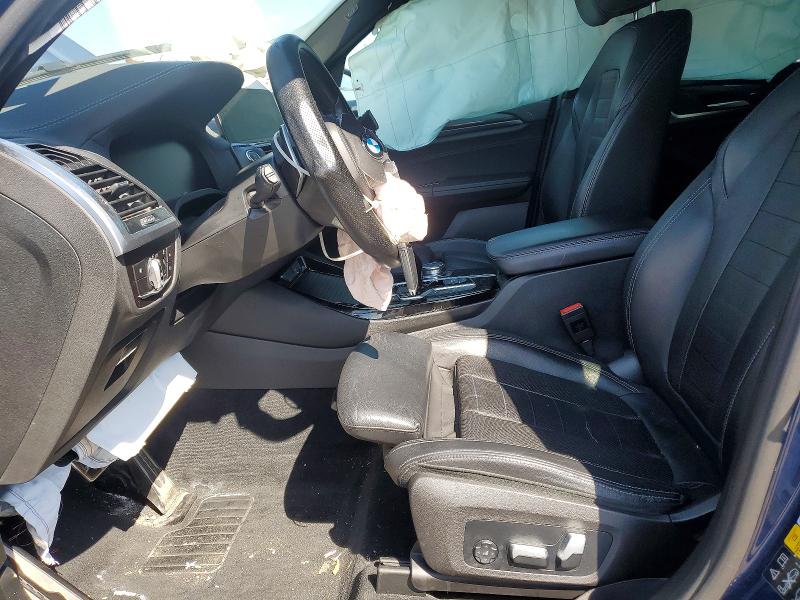 2021 BMW X3 VIN 5UXTY9C06M9F80038 COPART salvage auction — FRONT END, Mi - Certificate Of Title, sold $13,700 on 2026-07-17 (photo 7)