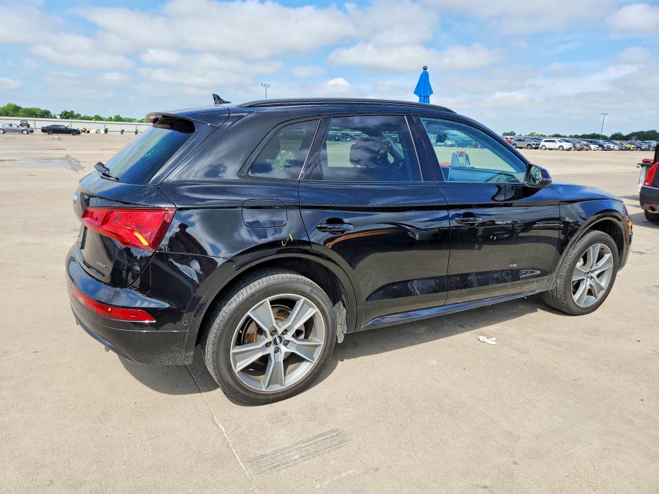 2019 Audi Q5 VIN WA1CNAFY9K2094415 COPART salvage auction — FRONT END, Tx - Salvage Vehicle Title, sold $300 on 2026-07-02 (photo 3)