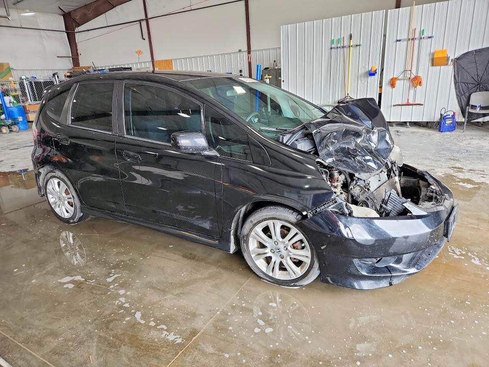2009 Honda Fit VIN JHMGE88419S068734 COPART salvage auction — FRONT END, Il - Salvage Certificate, sold $275 on 2026-07-08 (photo 4)