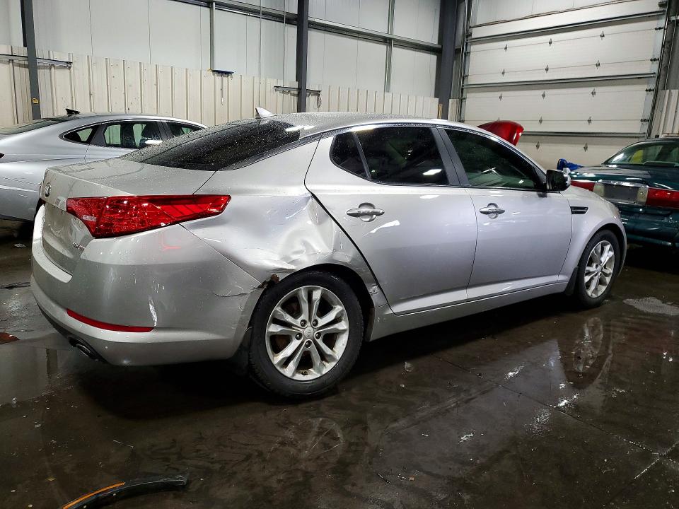 2013 Kia Optima VIN 5XXGN4A74DG151222 COPART salvage auction — REAR END, Mn - Cert Of Title-Salvage, sold $1,000 on 2026-07-02 (photo 3)