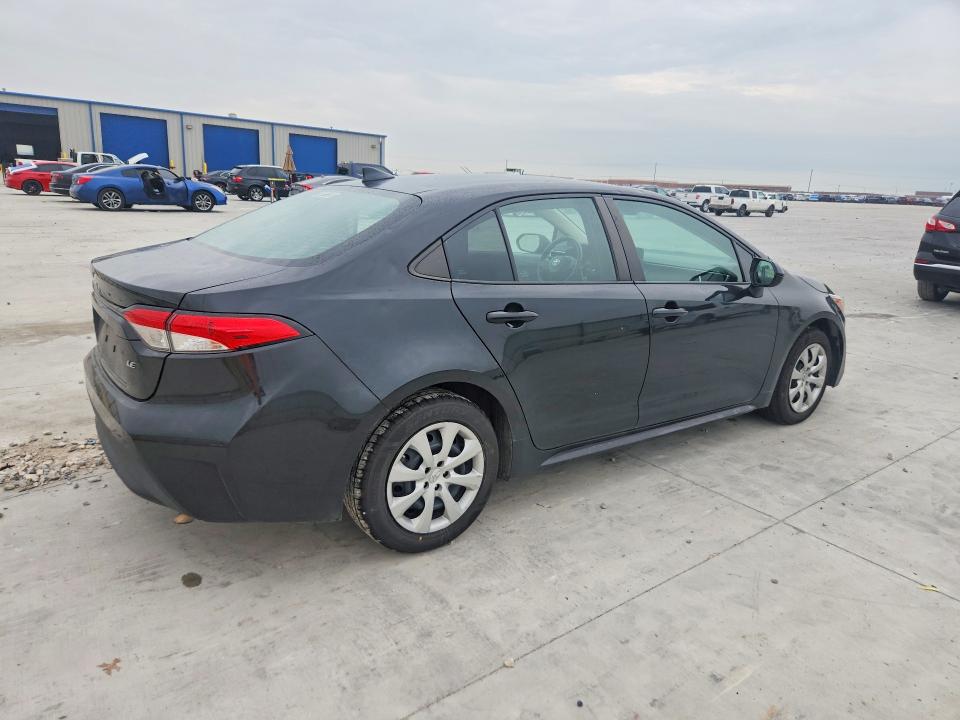 2022 Toyota Corolla VIN 5YFEPMAEXNP358805 COPART salvage auction — HAIL, Tx - Certificate Of Title, sold $10,900 on 2026-07-17 (photo 3)