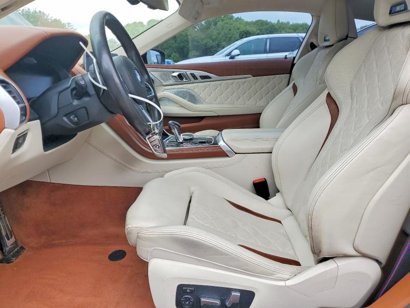 2020 BMW M8 VIN WBSAE0C0XLBM08444 COPART salvage auction — MECHANICAL, Nj - Cert Of Title-Salvage, sold $25,500 on 2026-07-08 (photo 7)