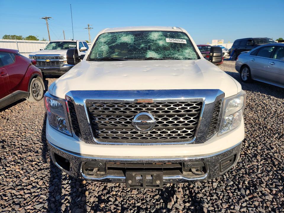 2018 Nissan TITAN VIN 1N6AA1E52JN546649 COPART salvage auction — HAIL, Mo - Salvage Certificate Of Title, sold $6,200 on 2026-08-03 (photo 5)