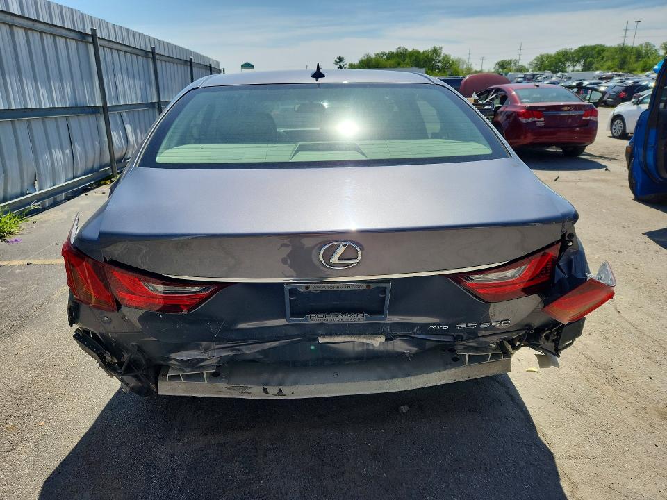 2013 Lexus VIN JTHCE1BLXD5002602 COPART salvage auction — REAR END, FL - CERTIFICATE OF TITLE, sold $2,000 on 2026-07-27 (photo 6)
