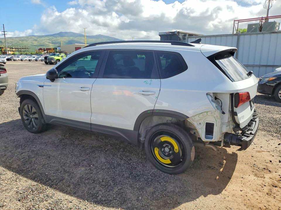 2024 Volkswagen Taos VIN 3VV5X7B24RM052946 COPART salvage auction — FRONT END, Hi - Certificate Of Salvage, sold $2 on 2026-07-27 (photo 2)