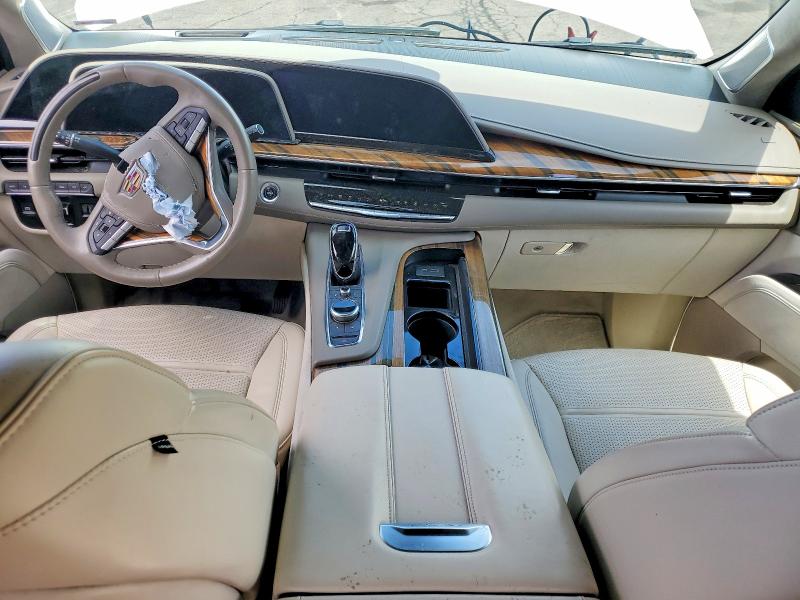 2021 Cadillac Escalade VIN 1GYS4GKL1MR476637 COPART salvage auction — FRONT END, Co - Public - Salvage Title, sold $2,250 on 2026-07-02 (photo 8)