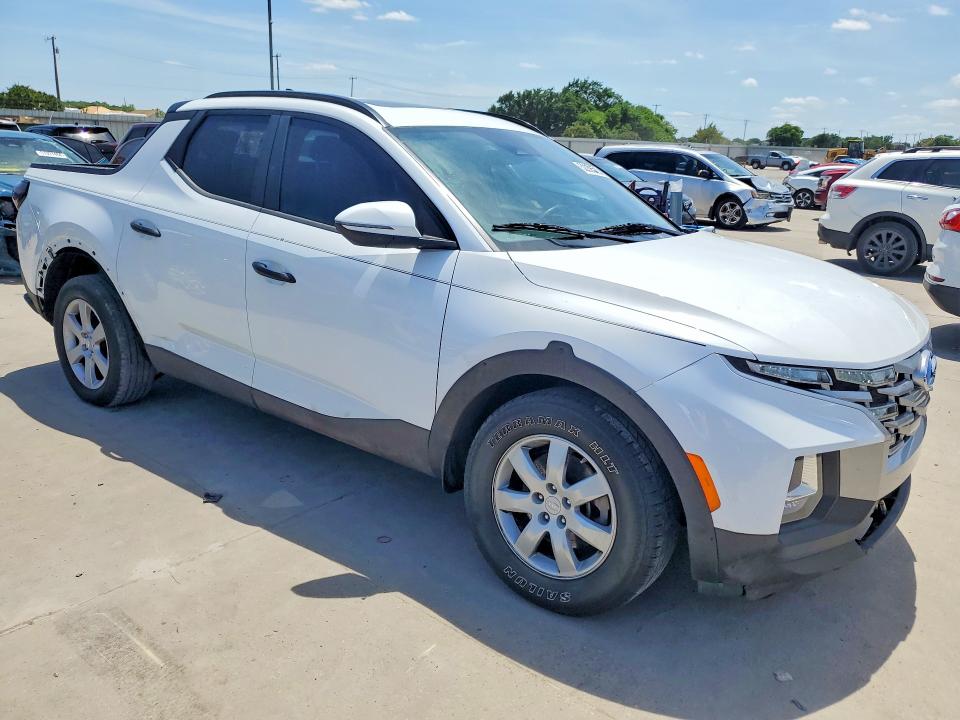 2022 Hyundai Santa cruz VIN 5NTJC4AE9NH008199 COPART salvage auction — FRONT END, La - Certificate Of Title (P), sold $11,800 on 2026-07-21 (photo 4)