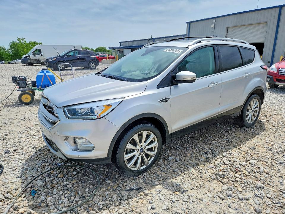 2018 Ford Escape VIN 1FMCU9J90JUC41209 COPART salvage auction — FRONT END, Mi - Certificate Of Title, sold $2,450 on 2026-07-02 (photo 1)