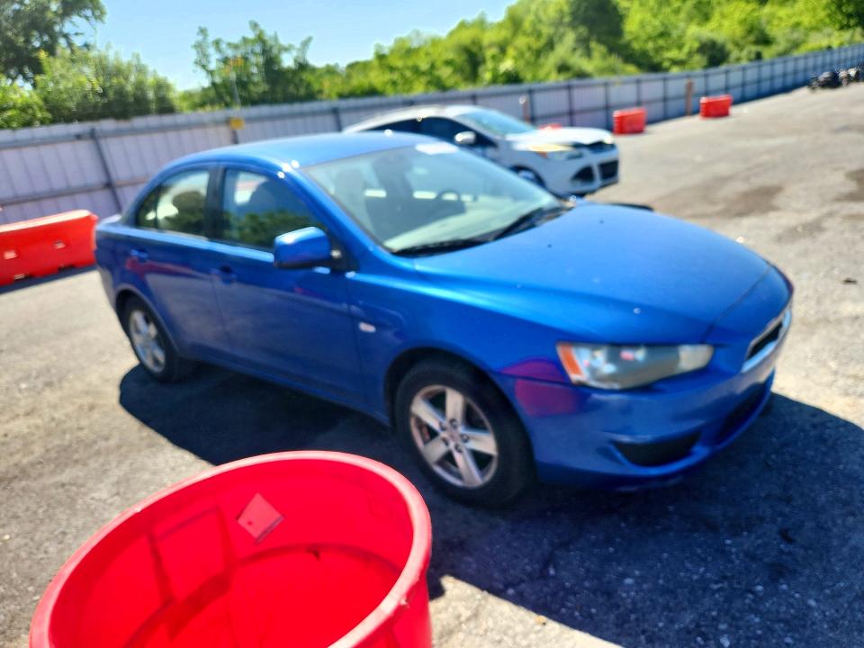 2009 Mitsubishi Lancer VIN JA3AU26U69U045155 COPART salvage auction — SIDE, Pa - Certificate Of Salvage, sold $675 on 2026-07-07 (photo 4)