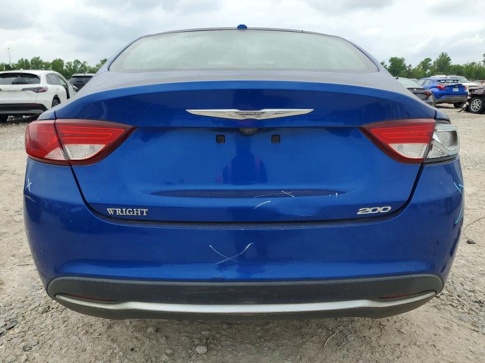2015 Chrysler VIN 1C3CCCAB9FN746405 COPART salvage auction — SIDE, Tx - Salvage Vehicle Title, sold $550 on 2026-07-17 (photo 6)